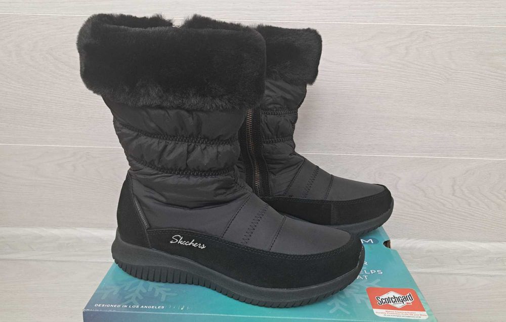 Сапожки дутики некст Skechers