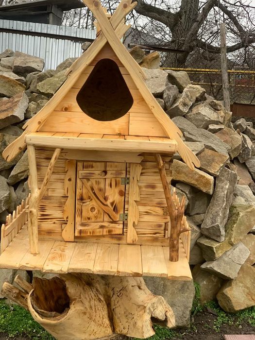 Домик будинок для кота кошки когтеточка