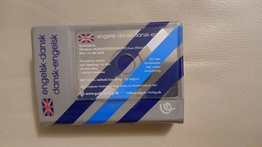 Mini słownik dunsko angielski  i angielsko-duński