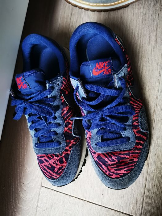 Buty sportowe damskie niebieskie różowa panterka Nike Air r. 39