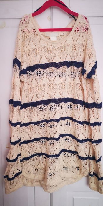 Sweterek ażur Xs