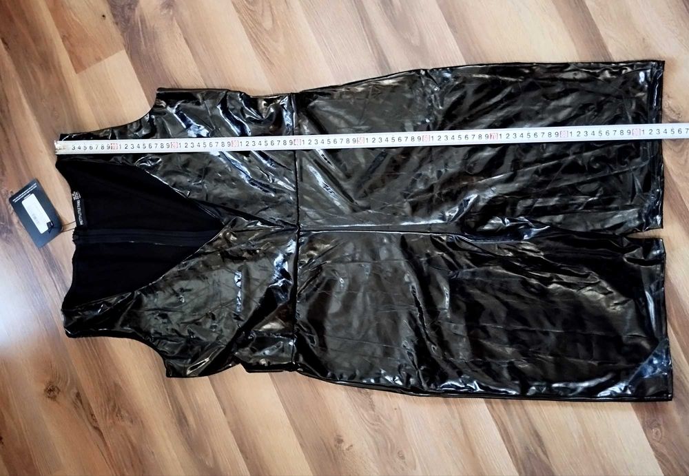 lateksowy kombinezon XXXL latex suit dopasowany obcisły goth alternati