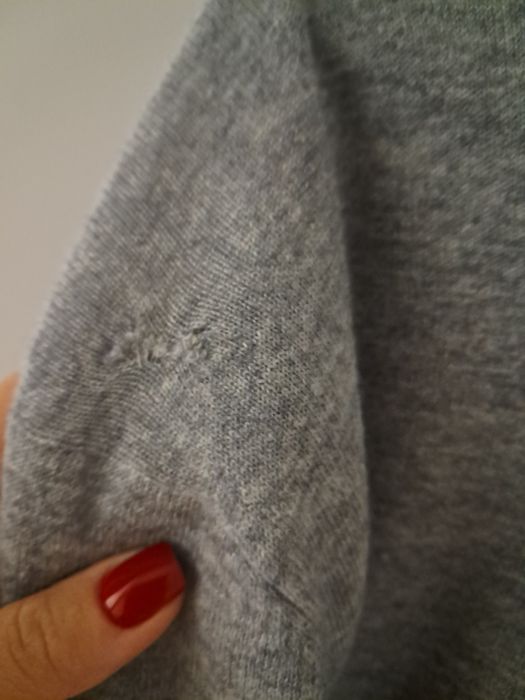 Kaszmirowy sweter 100% kaszmir pure cashmere