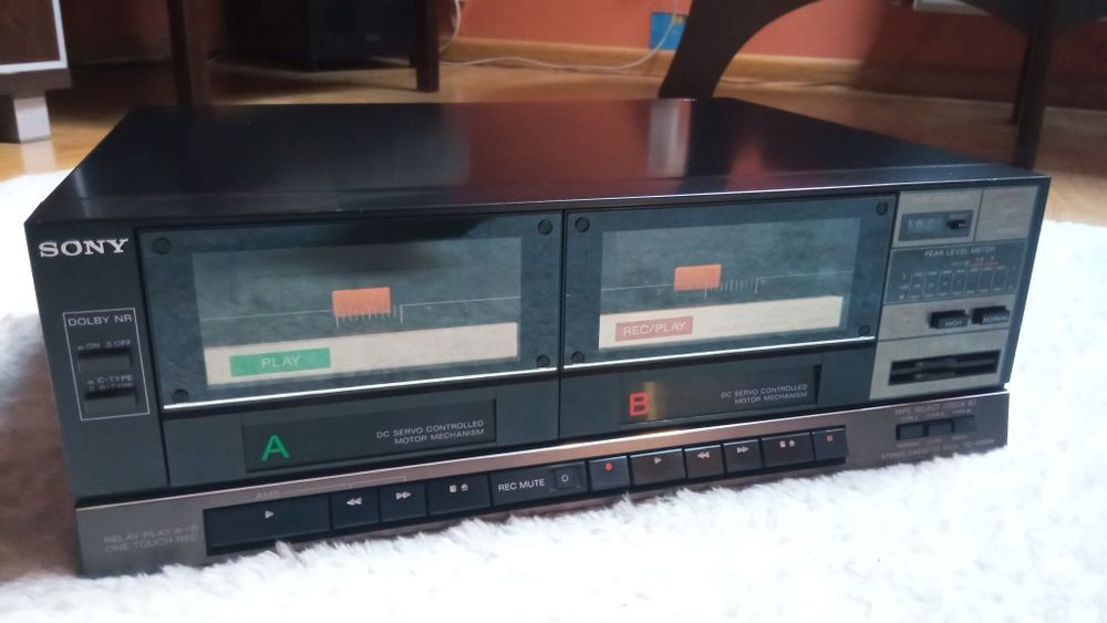 Sony TC-V50W deck magnetofon śliczny 80' Japan