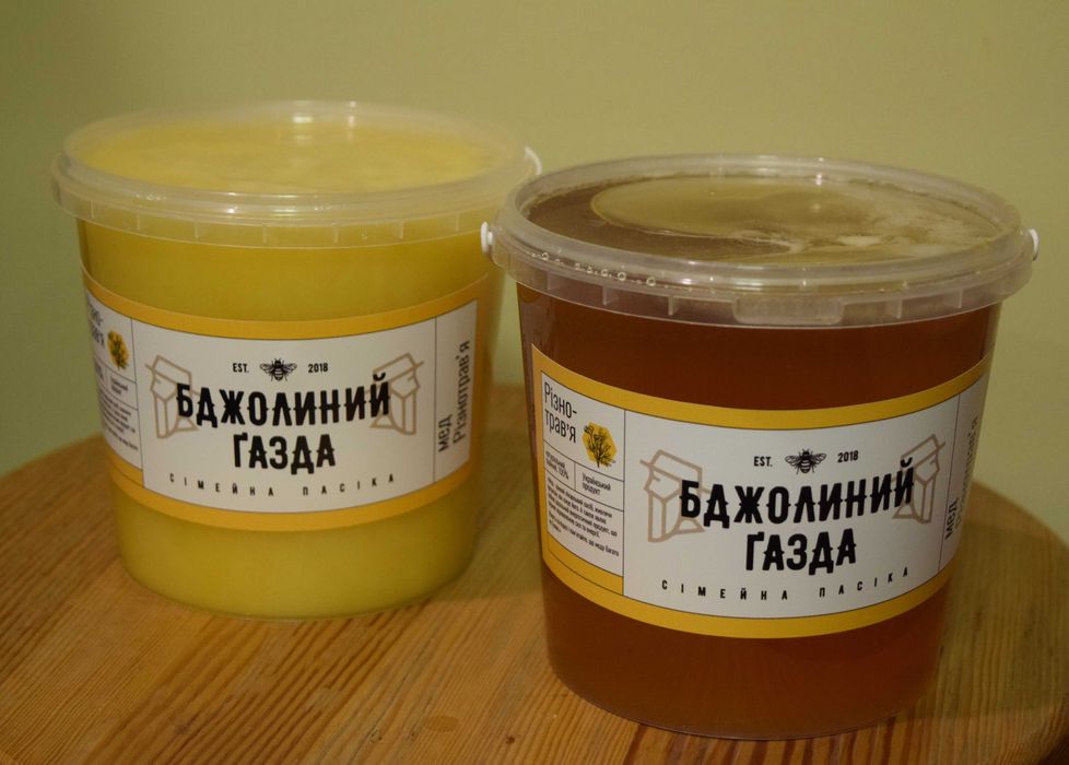 Продаж меду 2025 та бджолопродуктів (перга, пергова паста, забрус)