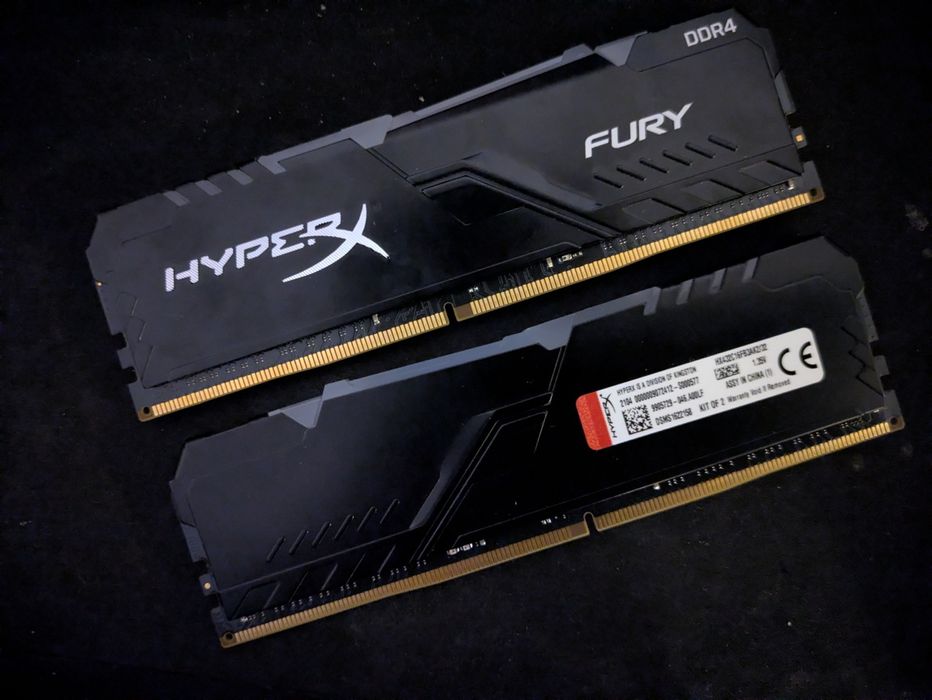 RAM Hyper X Fury (RGB) DDR4 32GB 3200MHz CL16