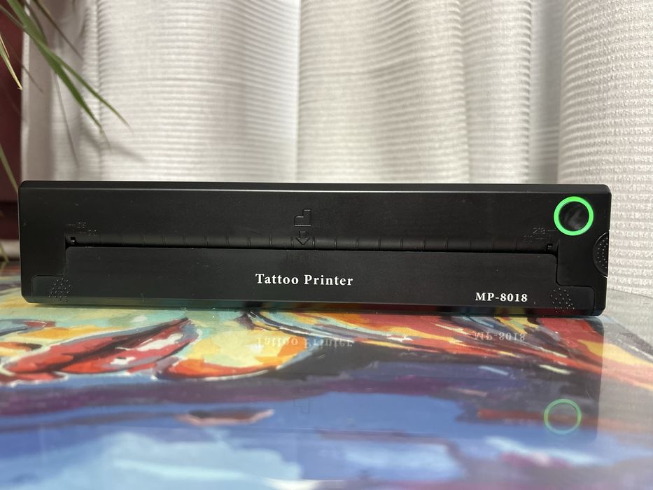 Tattoo Printer, MP-8018, тату принтер, термопринтер, трансфер, трансферная бумага, тату оборудование, stencil printer, тату машинка.