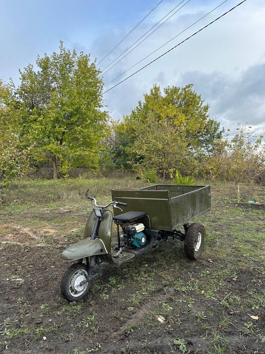 Муравей з двигуном от мотоблока