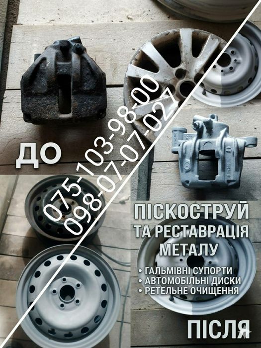 (.Піскоструйні послуги.)