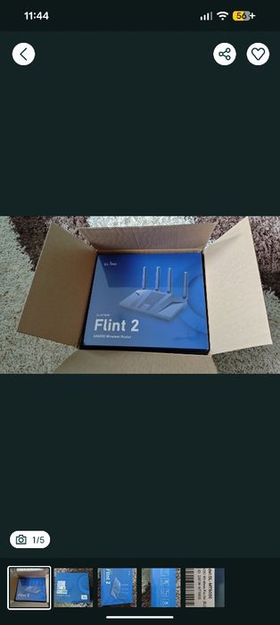 Router GL iNet Flint 2 GL-MT6000 nowy folia