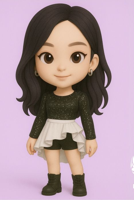 Jisoo Kpop figurka 20cm