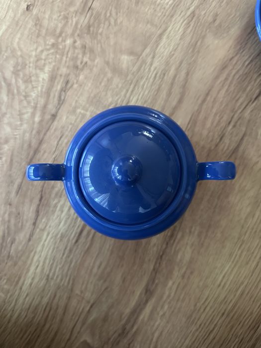 Serviços de chá e café Vista Alegre - Porcelana Azul e Amarela