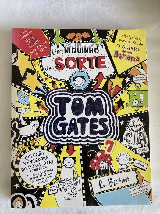 6 Livros NOVOS “Tom Gates”  8-11 anos