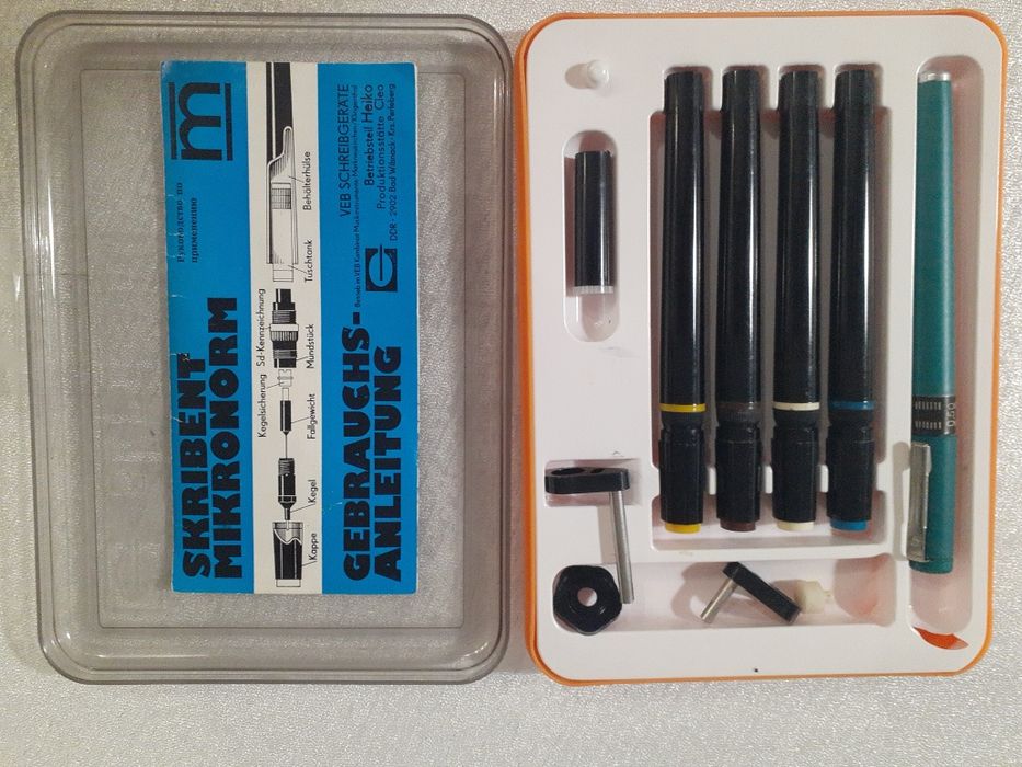 Рапидограф Skribent ГДР 1987г