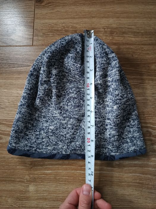 (obw. 56-58) golf komin czapka zima piórka