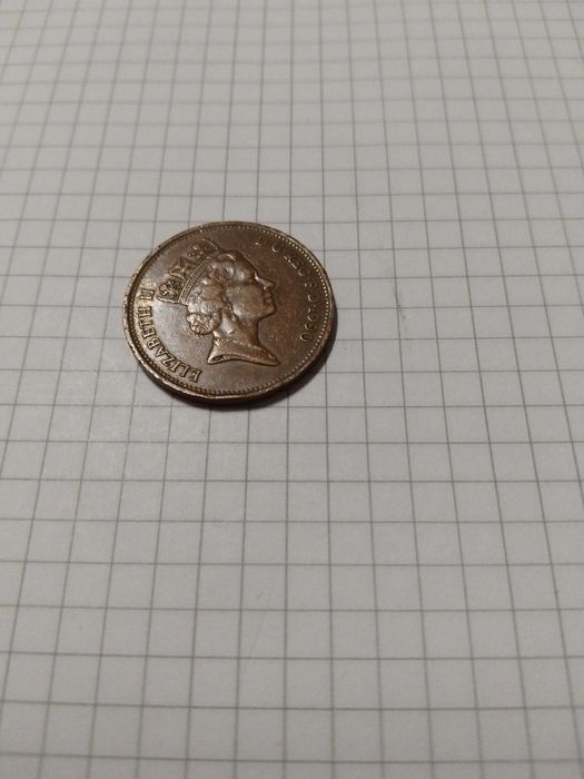 Moeda 2 Pence 1990 Elisabeth II
