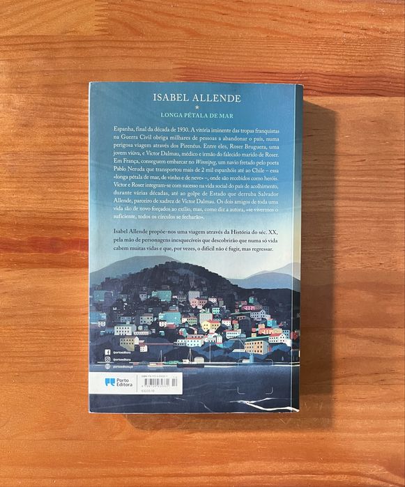 Longa pétala de mar - Isabel Allende