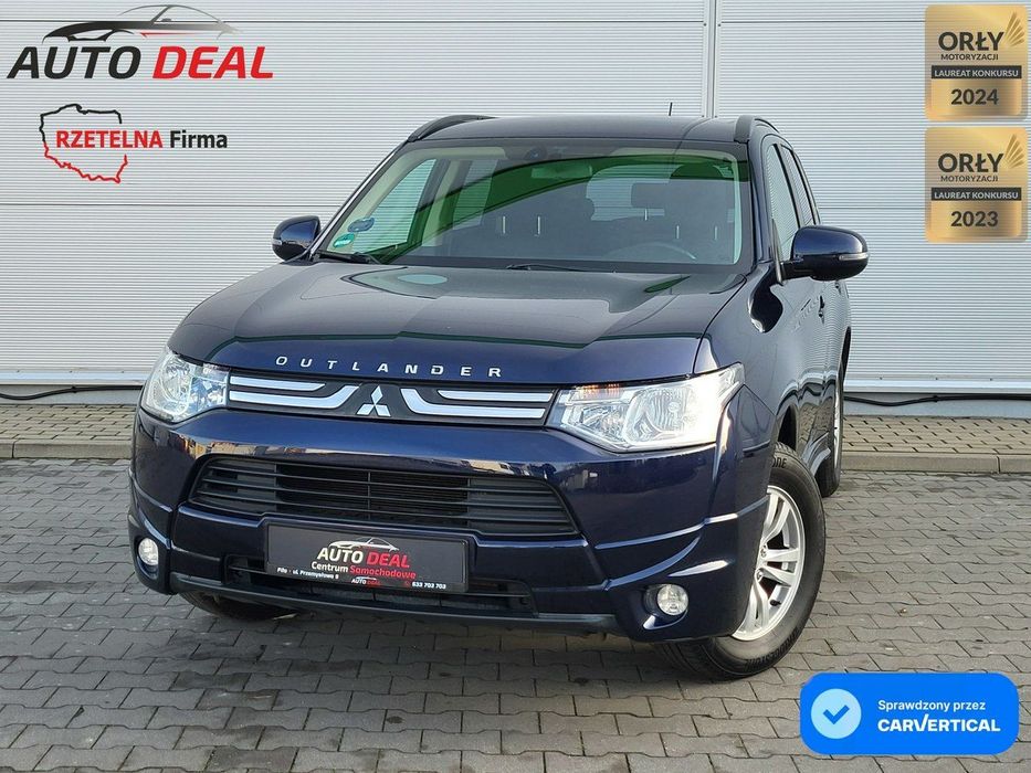 Mitsubishi Outlander 2.0i, 150KM, Pełen Serwis, Nawigacja, Koła Zimowe, Auto Komis Piła,