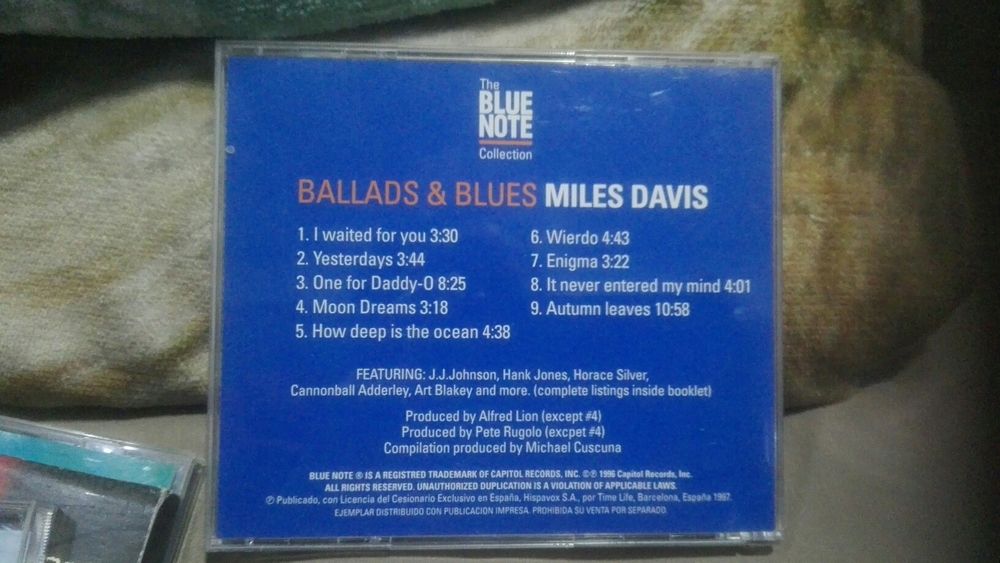 CDs - Miles Davis, Del Shannon portes incluídos