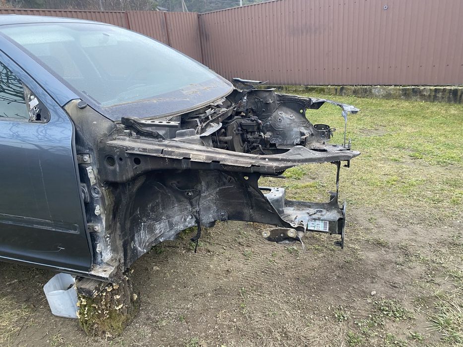 Шкода Октавія А5 Після пожежі на українській реєс Skoda Octavia A5