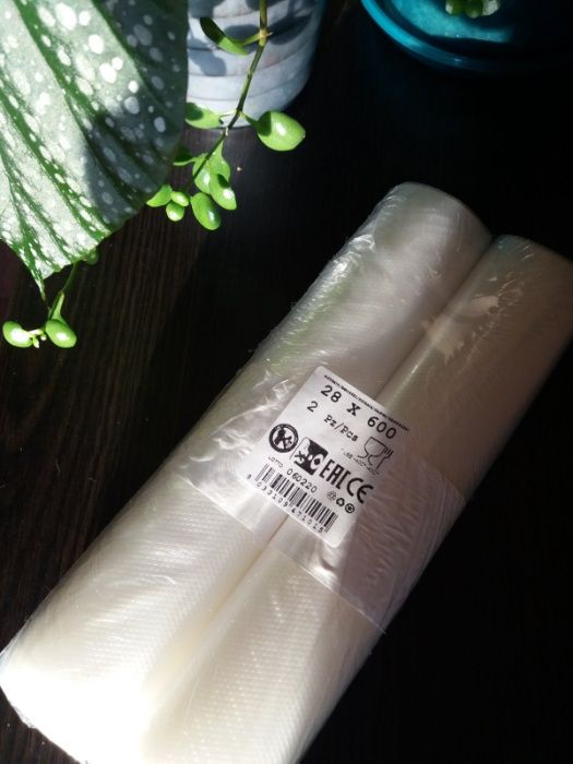 Рулон гофр 12 15 20 25 28 30см Есть пакет расходная пленка вакууматор