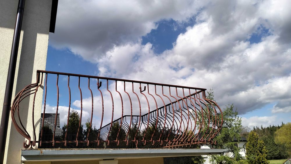 Balustrady, barierki kute