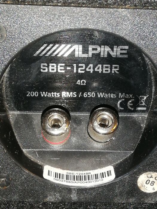 Subwoofer alpine