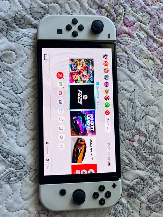 Nintendo Switch OLED Branca | Como Nova | Caixa Completa
