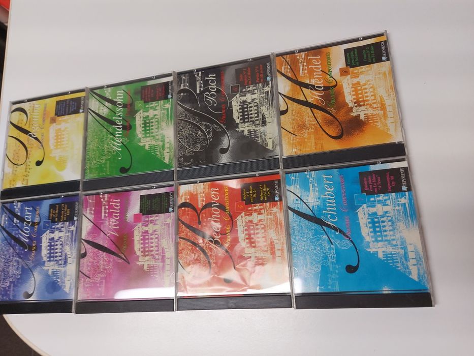 CD - 8 CDs by Great Composers of International Classical Music.