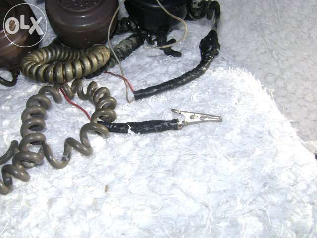 CTT-TLP Peça de museu antiguidade auscultadores telefone antigos