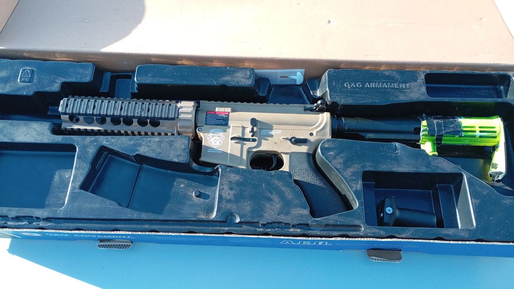 G&G m4 aeg airsoft usada bom estado
