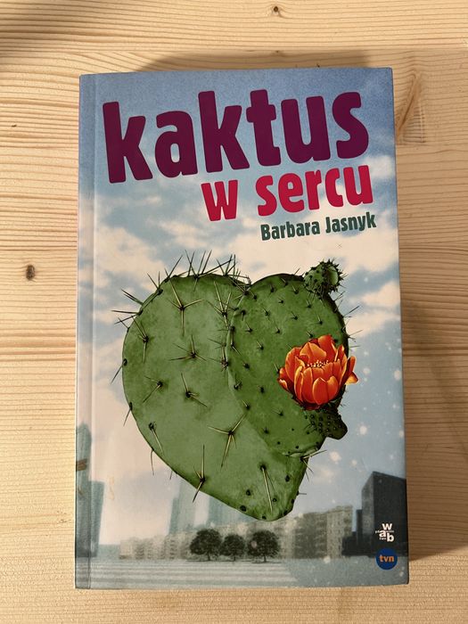 Książka - Kaktus w sercu - Barbara Jasnyk
