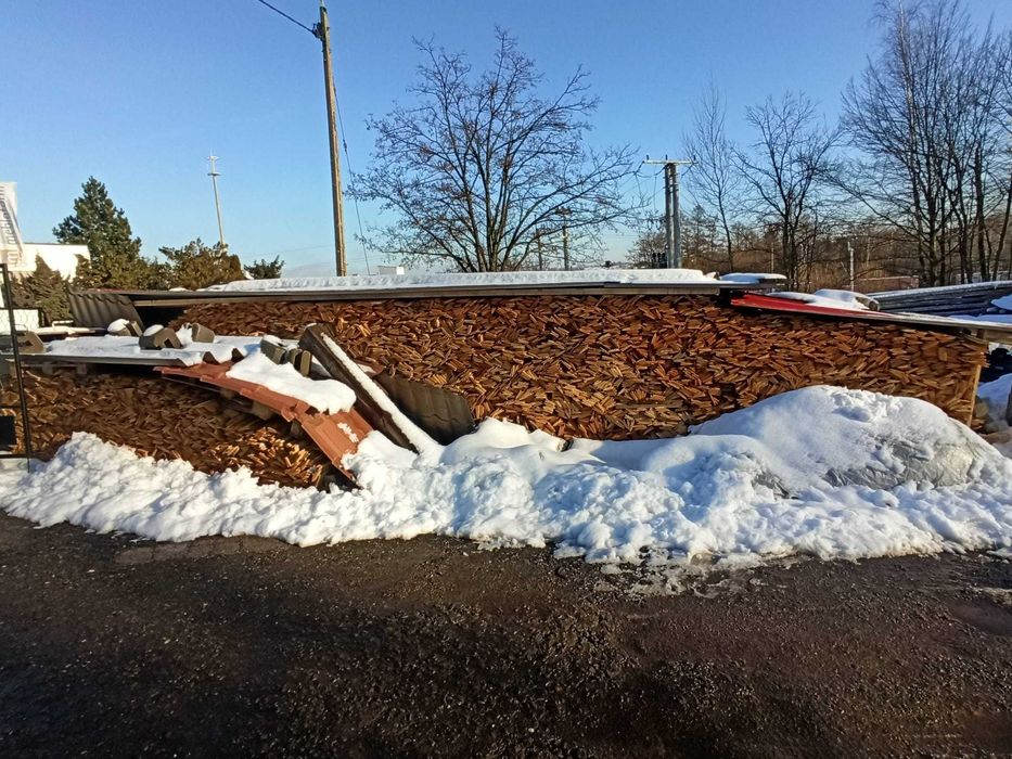 Gont łupany świerkowy zaimpregnowany