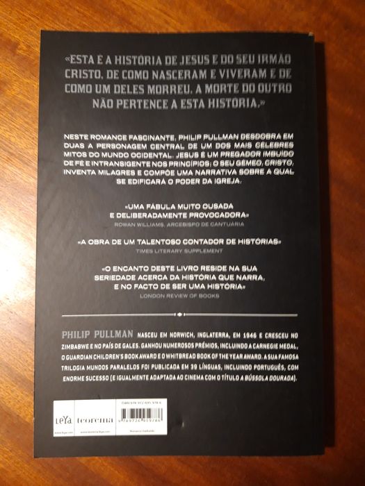 Philip Pullman: "Jesus, o Bom, e Cristo, o Patife" - NOVO