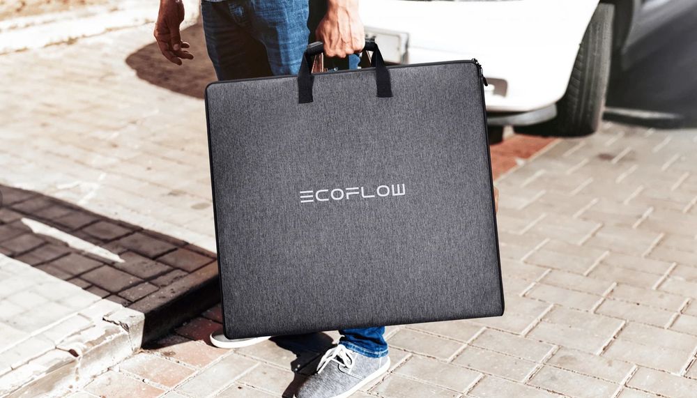 EcoFlow 220W Bifacial NextGen Portable Solar Panel сонячна панель