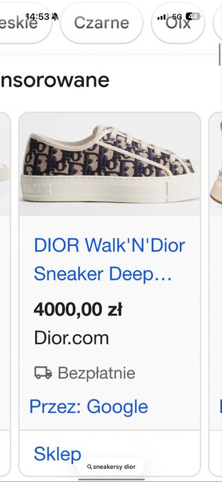 Snearsy Dior Walk n dior oryginalne