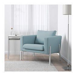 Poltrona IKEA azul