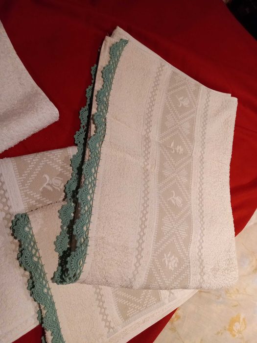 Conjunto de toalhas turcas para banho e mãos - Texteis Lar