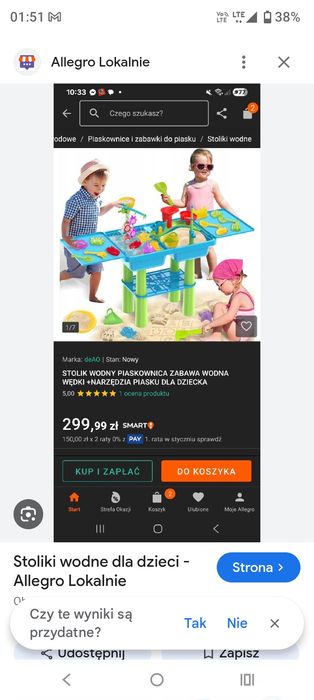 Stolik edukacyjny dla dzieci
