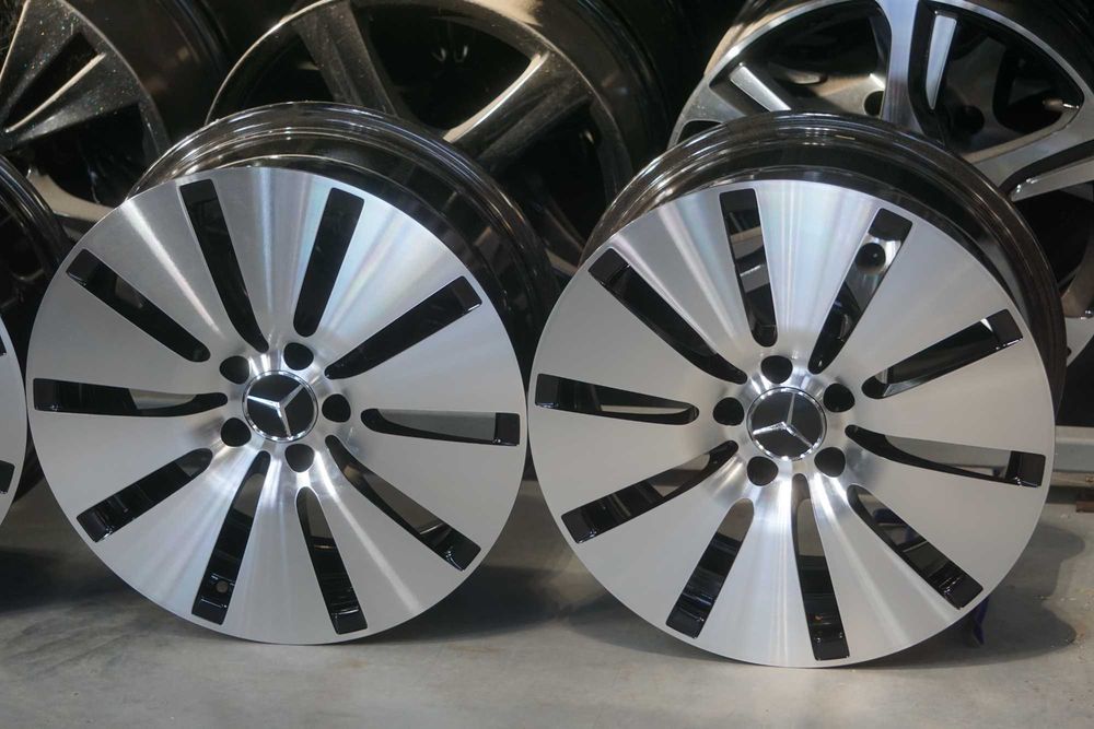 Alufelgi oryginał Mercedes GLC 5x112 8Jx18 et38 cb66,6mm czarne wneki, cnc