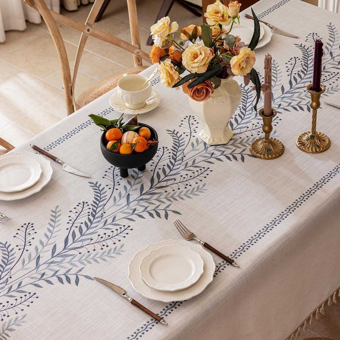 Скатертина "Дика папороть" 140*180/220см