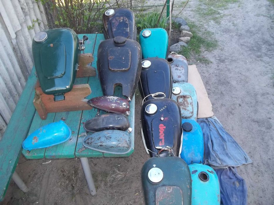 Бензобачок капля мопеди Рига13,Гауя,в902,Львовянка,зіф77