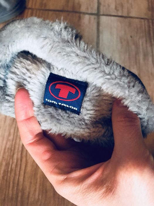 Buty buciki kozaki botki 36 szare Tom Tailor