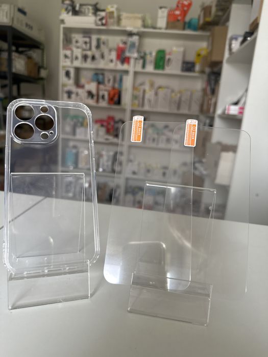 2x szkło hartowane + etui 1,5mm IPHONE 13 pro