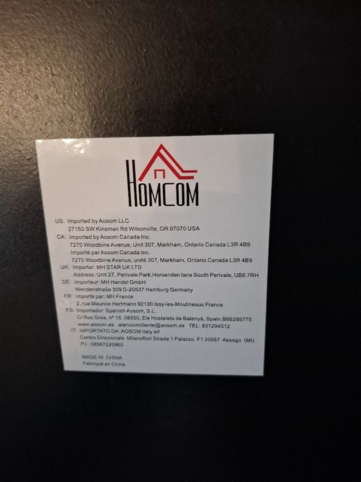 Espelho homcom rectangular