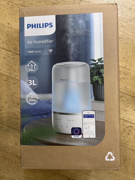 Humidificador Philips Series 1000 Wi-Fi (HU1509/00) – Novo em Caixa