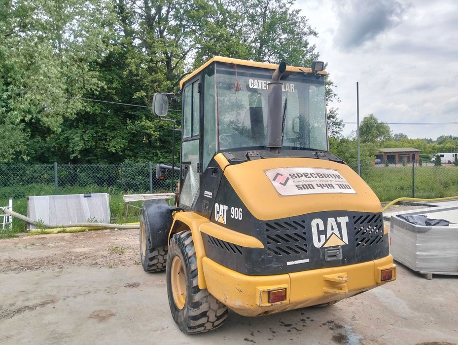 Ładowarka Cat 906 2007rok centralne smarowanie