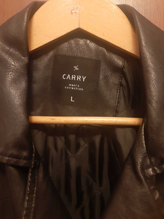 Kurtka - skóropodobna wzór motocyklowy