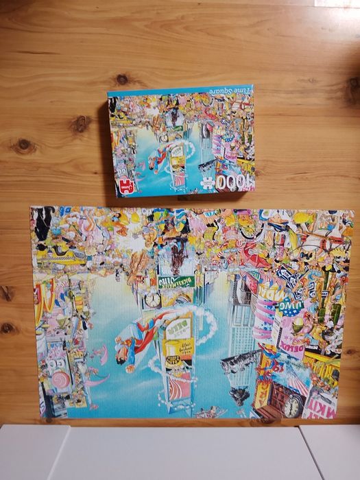 Puzzle 1000 Jumbo jak nowe