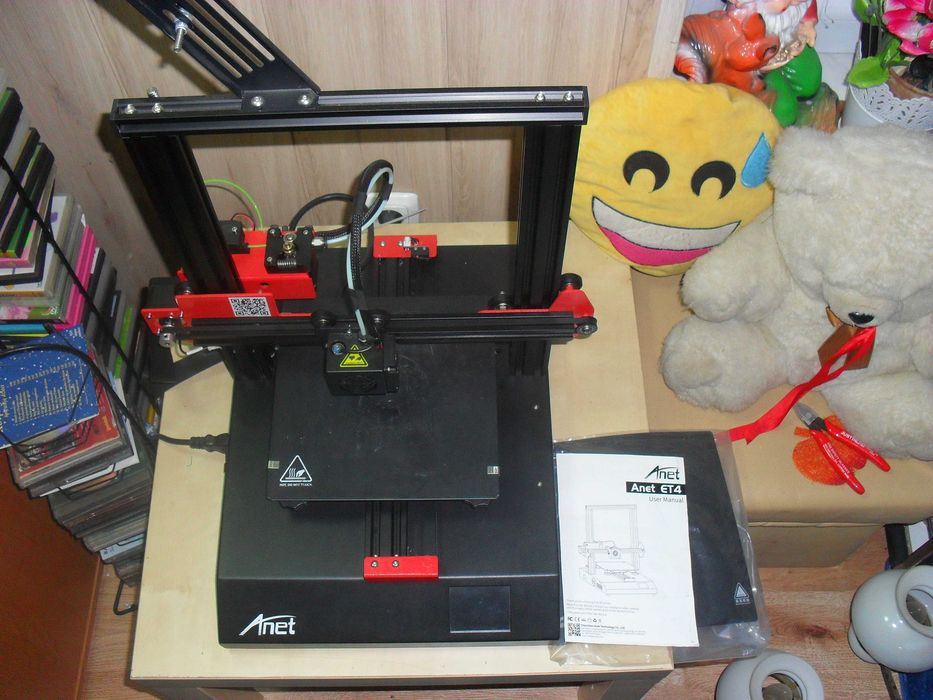 Drukarka 3D Anet ET4 bardzo mało używana + pudełko